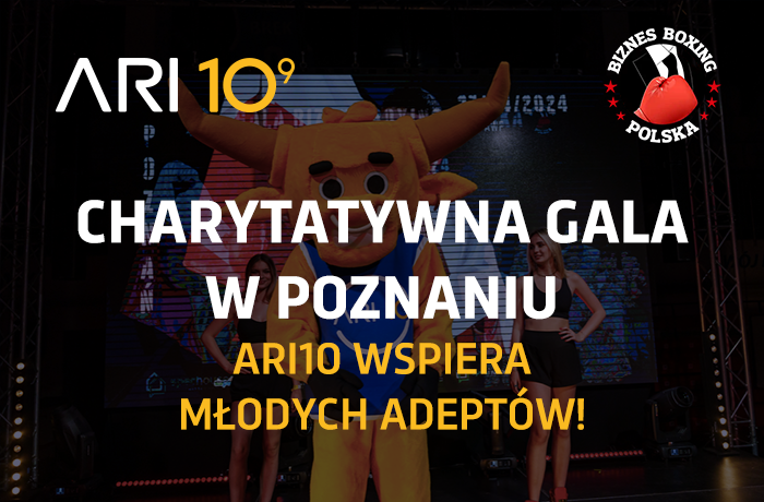 Ari10 sponsorem charytatywnej Gali Biznes Boxing Polska!